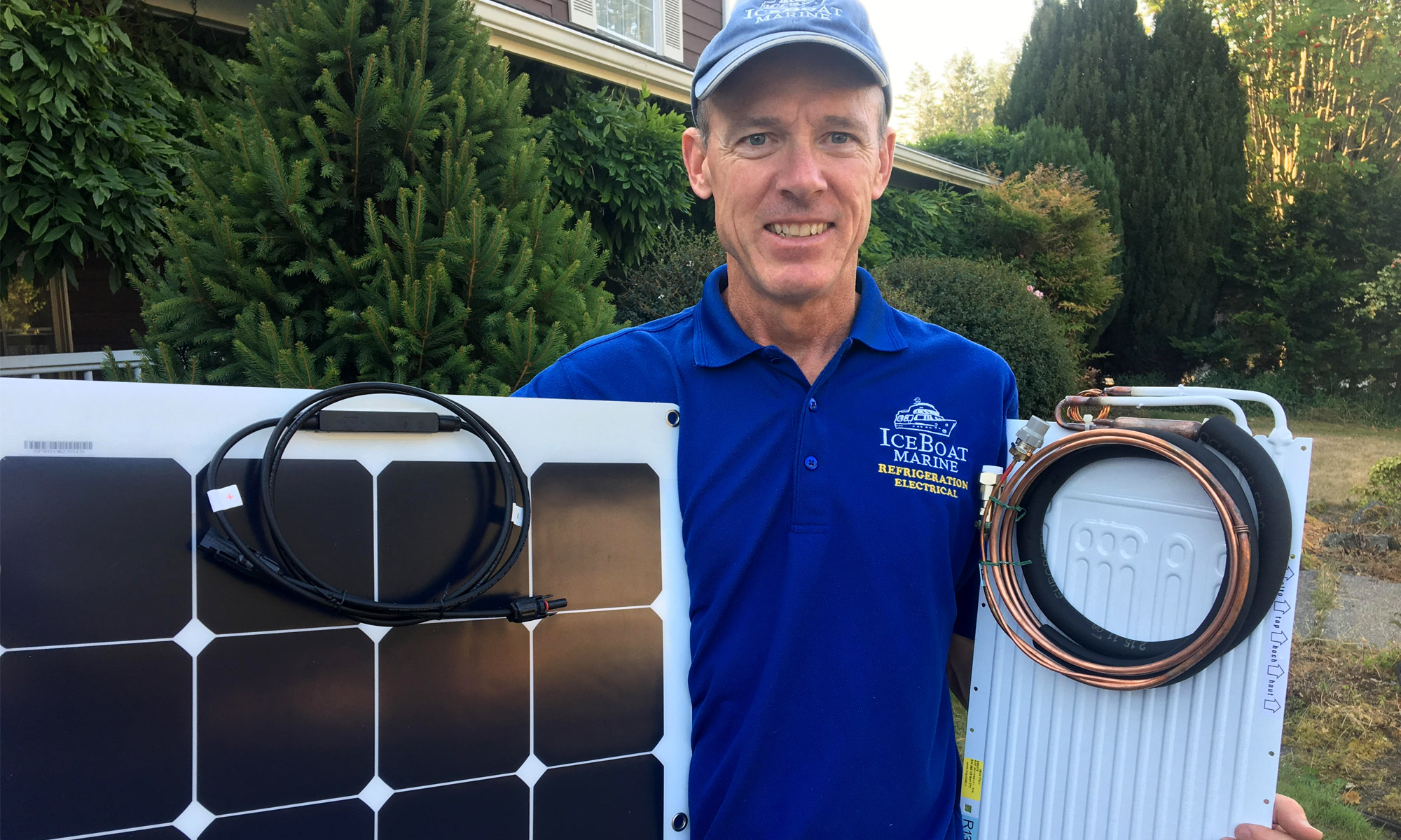 Cruiser's College Instructor Woody Wentworth teaches Solar Power and Refrigeration