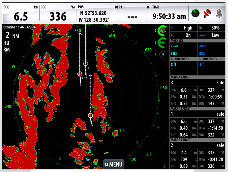 cruise finder radar