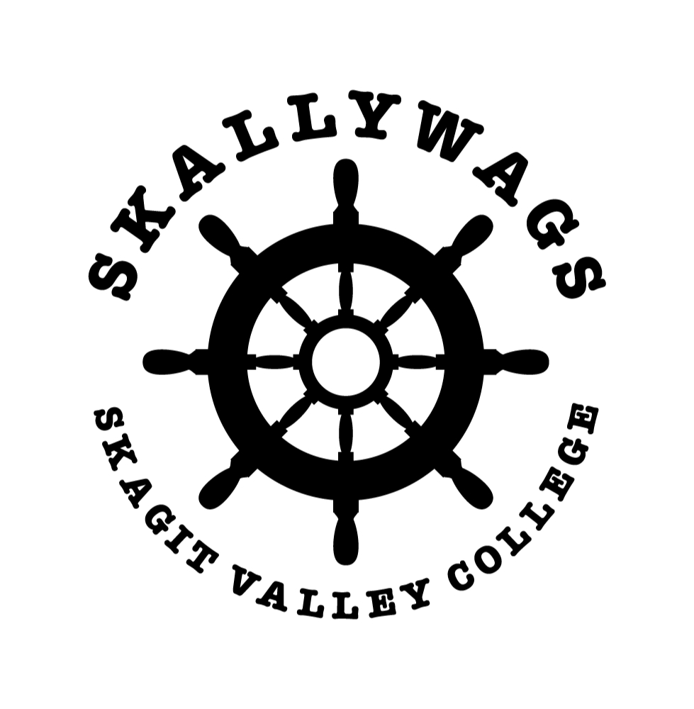 Logo of Skallywags group of Skagit Valley College