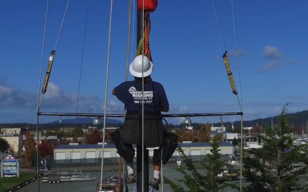 Removing the mast